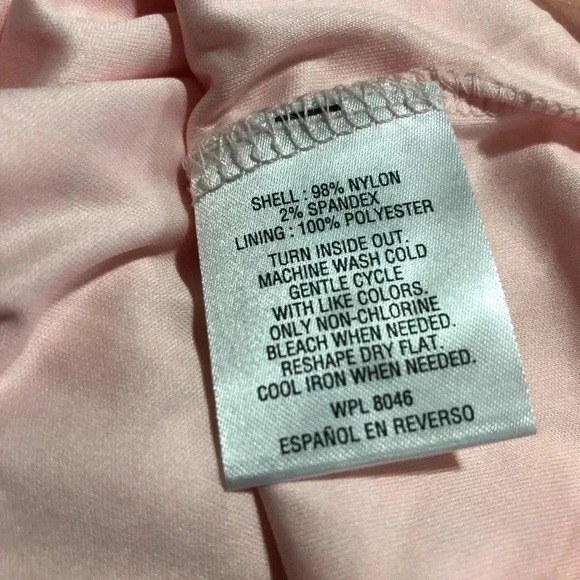 Charter Club Lace Overlay,scalloped hem & cuffs,lined long sleeve boatneck,blush - Picture 8 of 8